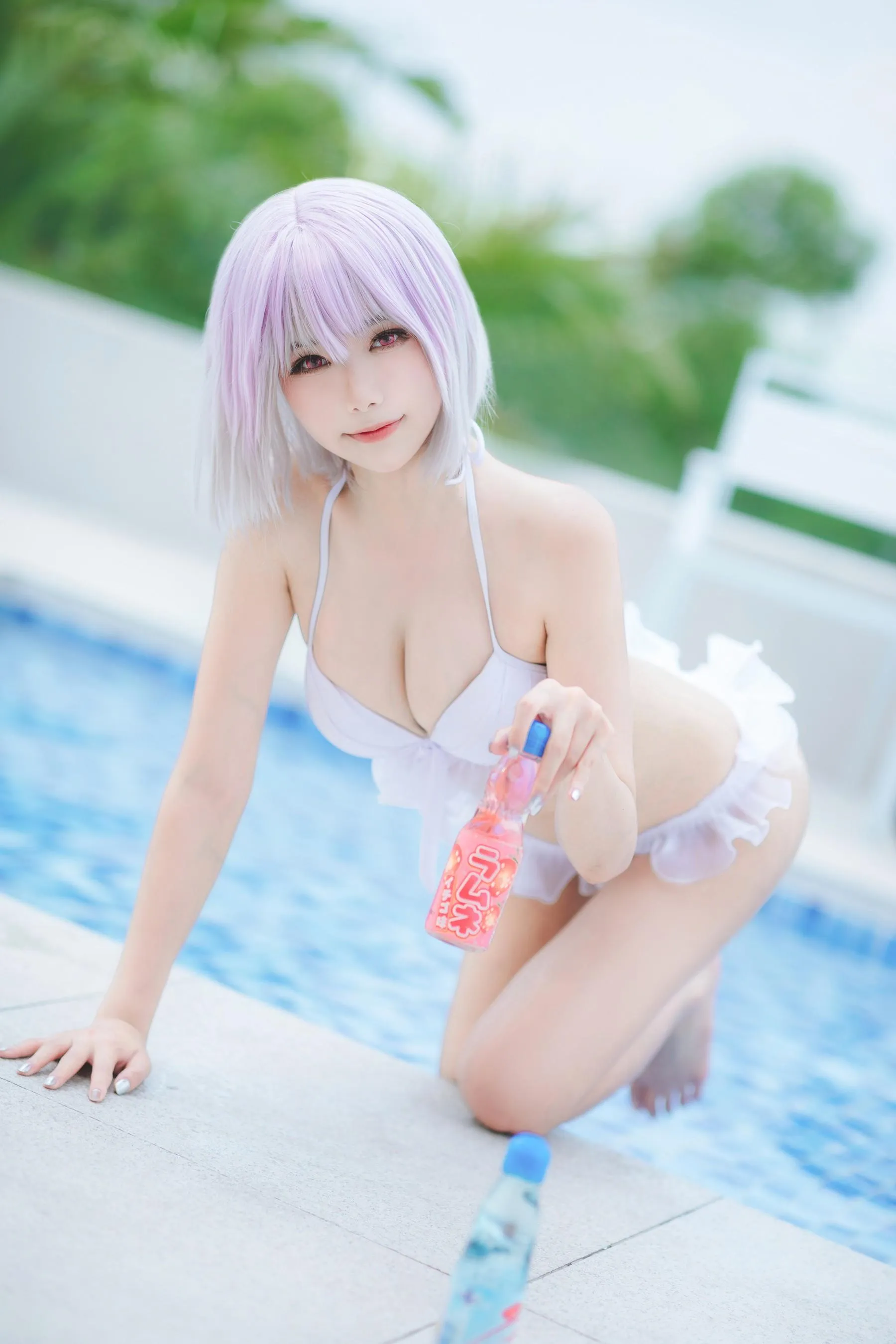 Momoko葵葵 – NO.35 瓜希酱 SSSS.GRIDMAN 宝多六花新条茜 泳装 [55P]插图1